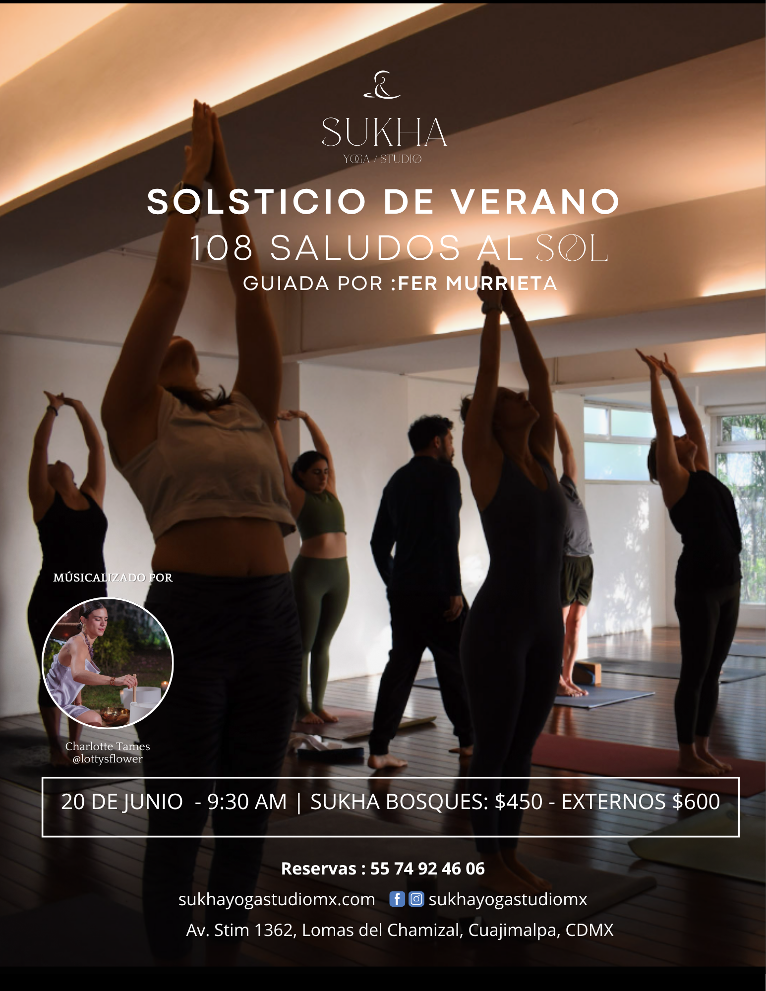 Surya namaskar 108 saluso al sol Bosques impresion(Carta formato EE. UU.)